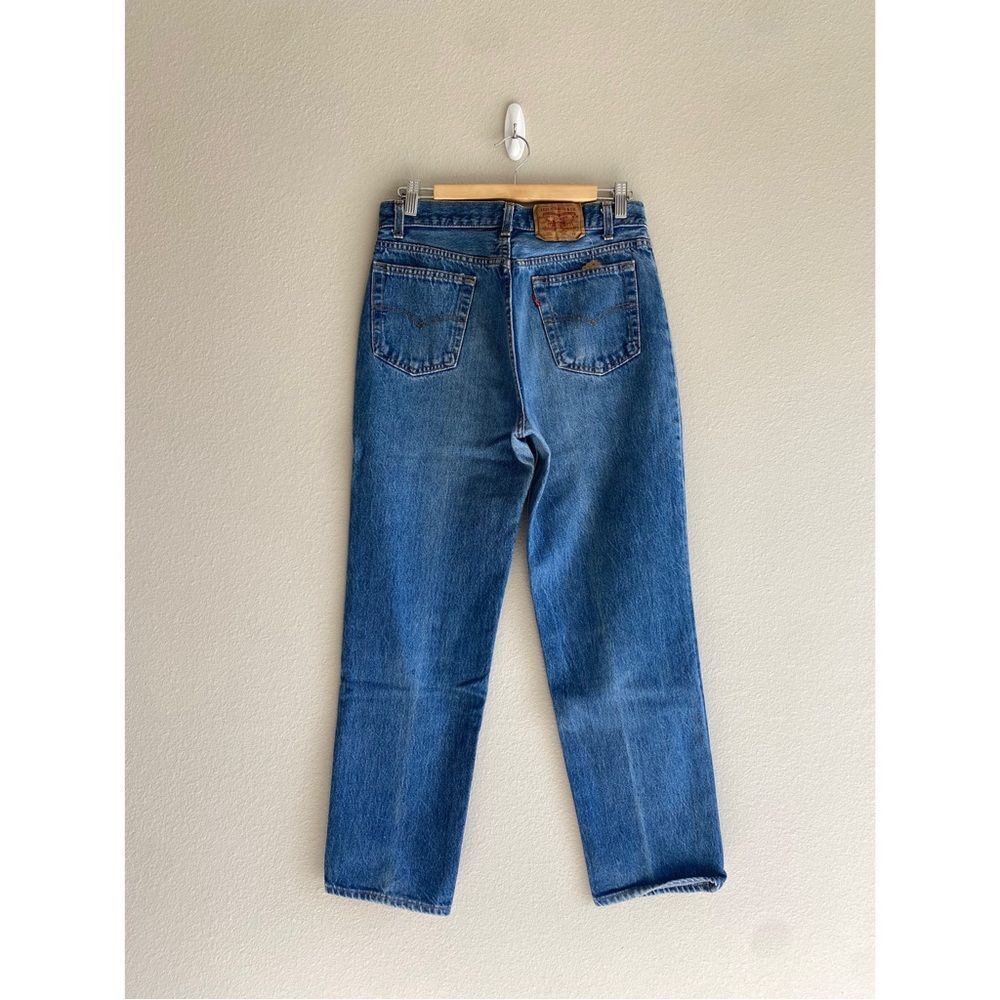 Levi's 701 student fit vintage button fly jeans